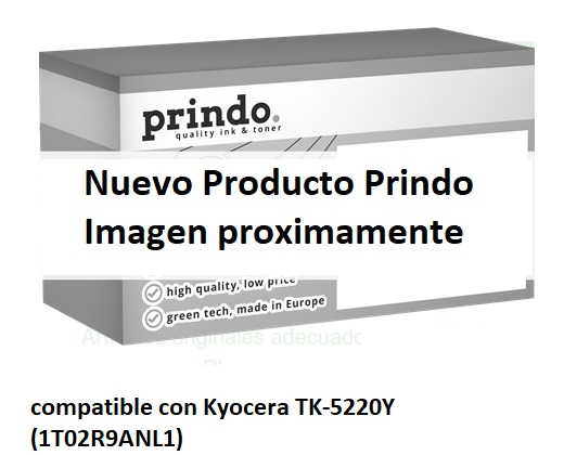 Prindo Tóner amarillo PRTKYTK5220Y Compatible con Kyocera TK-5220Y 1T02R9ANL1