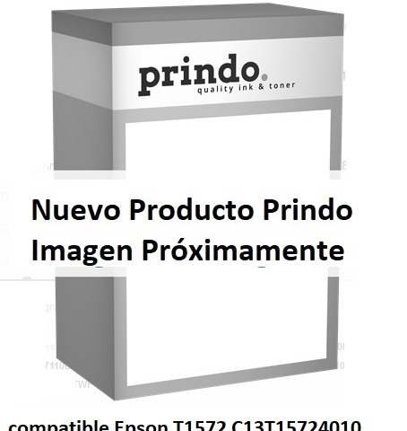 Prindo Cartucho de tinta cian PRIET1572 Compatible con Epson T1572