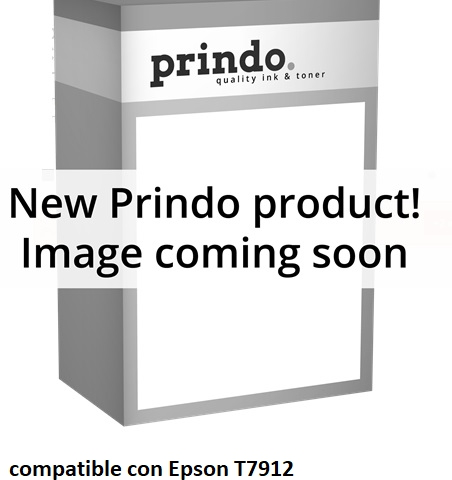 Prindo Cartucho de tinta cian PRIET7912 Compatible con Epson T7912