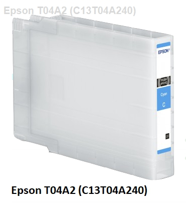 Epson Cartucho de tinta cian C13T04A240 T04A2