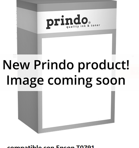 Prindo Cartucho de tinta negro PRIET0791 Compatible con Epson T0791