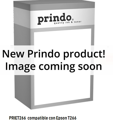 Prindo Cartucho de tinta negro PRIET266 Compatible con Epson T266