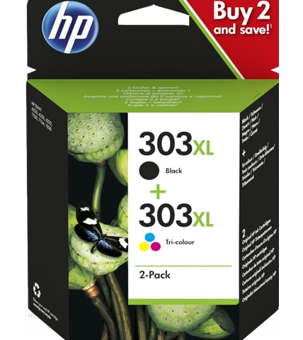 HP Multipack negro varios colores 3YN10AE 303XL