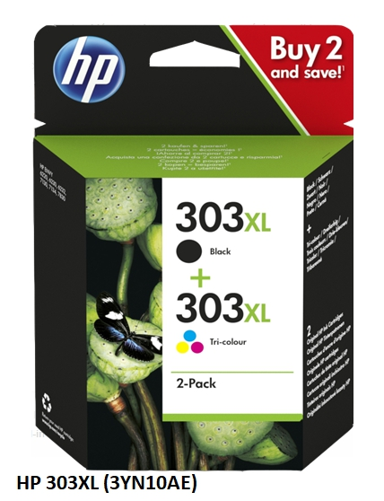 HP Multipack negro varios colores 3YN10AE 303XL