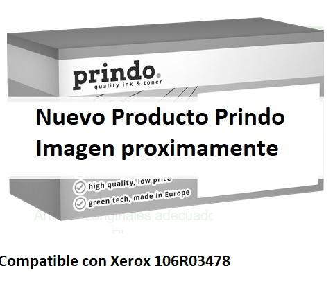 Prindo Tóner magenta PRTX106R03478 Compatible con Xerox 106R03478