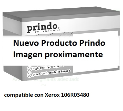 Prindo Tóner negro PRTX106R03480 Compatible con Xerox 106R03480