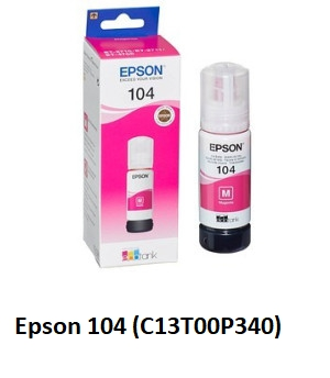 Epson Cartucho Kit Relleno 104 Magenta 70ml