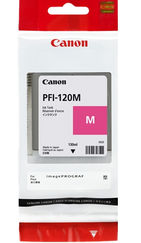 Canon Cartucho de tinta magenta PFI-120m 2887C001