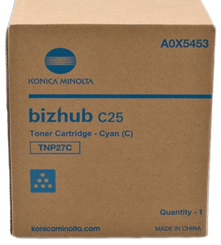 Konica Minolta Tóner cían A0X5453 TNP-27c