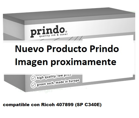Prindo Tóner negro PRTR407899 Compatible con Ricoh 407899