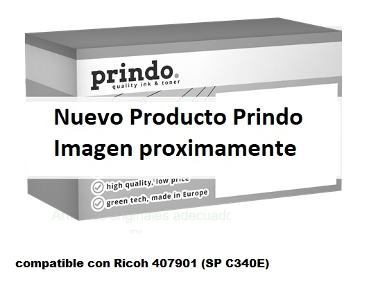Prindo Tóner magenta PRTR407901 Compatible con Ricoh 407901