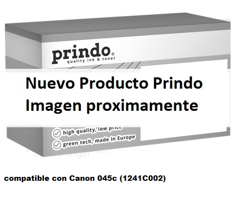 Prindo Tóner cian PRTC045C Compatible con Canon 045c 1241C002