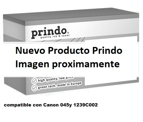 Prindo Tóner amarillo PRTC045Y Compatible con Canon 045y 1239C002