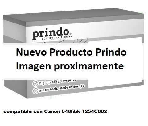 Prindo Tóner negro PRTC046HBK Compatible con Canon 046hbk 1254C002