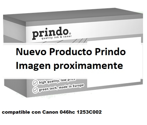 Prindo Tóner cian PRTC046HC Compatible con Canon 046hc 1253C002