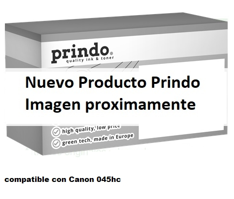 Prindo Tóner cian PRTC045HC Compatible con Canon 045hc 1245C002