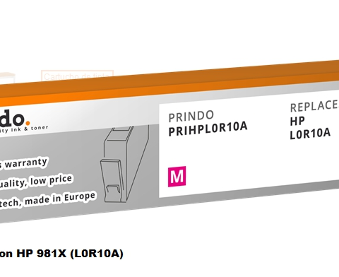 Prindo Cartucho de tinta magenta PRIHPL0R10A Compatible HP L0R10A