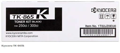 Kyocera Tóner negro TK-865k 1T02JZ0EU0
