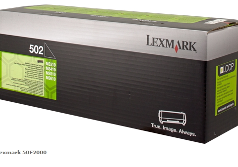 Lexmark Tóner negro 50F2000 502
