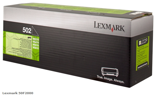 Lexmark Tóner negro 50F2000 502
