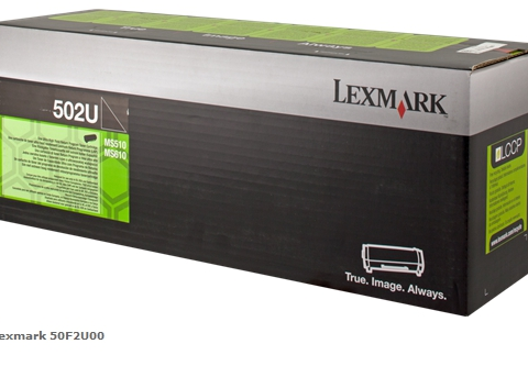Lexmark Tóner negro 50F2U00 502U
