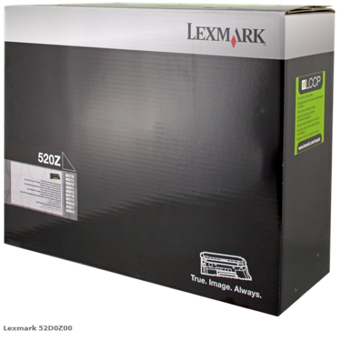 Lexmark Unidad de tambor negro 52D0Z00 520Z Unidad de imagen retornable