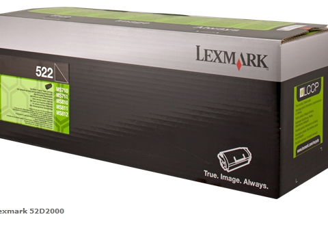 Lexmark Tóner negro 52D2000 522