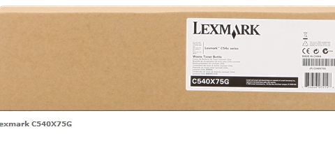 Lexmark Bote residual de tóner C540X75G
