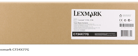 Lexmark Bote residual de tóner C734X77G