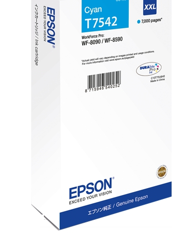 Epson Cartucho de tinta cian C13T754240 T7542