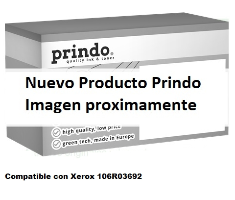 Prindo Tóner amarillo PRTX106R03692 Compatible con Xerox 106R03692
