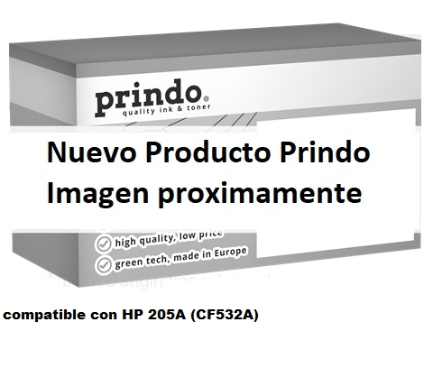 Prindo Tóner amarillo PRTHPCF532A Compatible con HP 205A CF532A