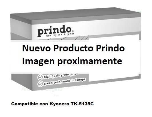 Prindo Tóner cian PRTKYTK5135C Compatible con Kyocera TK-5135C
