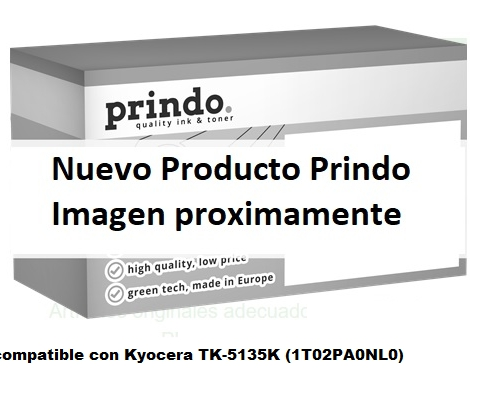 Prindo Tóner negro PRTKYTK5135K Compatible con Kyocera TK-5135K