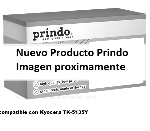 Prindo Tóner amarillo PRTKYTK5135Y Compatible con Kyocera TK-5135Y