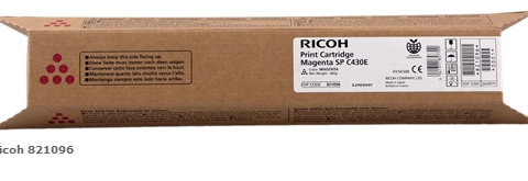 Ricoh Tóner magenta 821076 821096