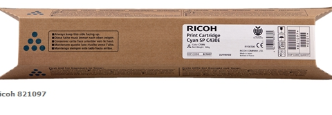 Ricoh Tóner cían 821077 821097