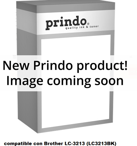 Prindo Cartucho de tinta negro PRIBLC3213BK Compatible con Brother LC-3213 LC3213BK