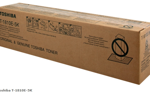 Toshiba Tóner negro T-1810E-5K