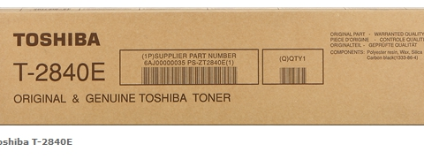 Toshiba Tóner negro T-2840E
