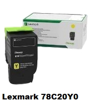 Lexmark Tóner amarillo 78C20Y0