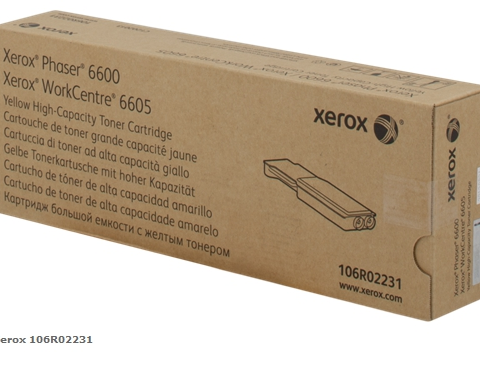 Xerox Tóner amarillo 106R02231