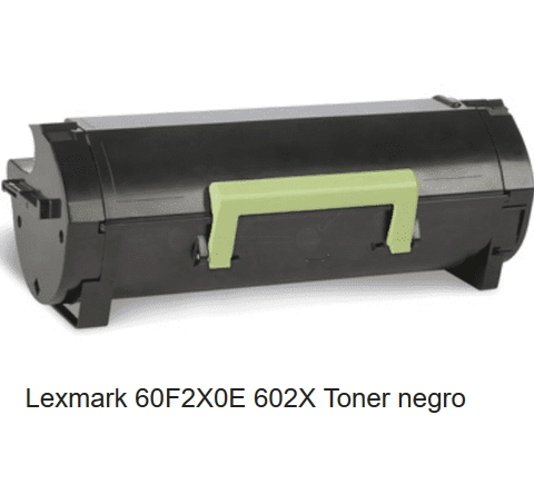 Lexmark Tóner negro 60F2X0E