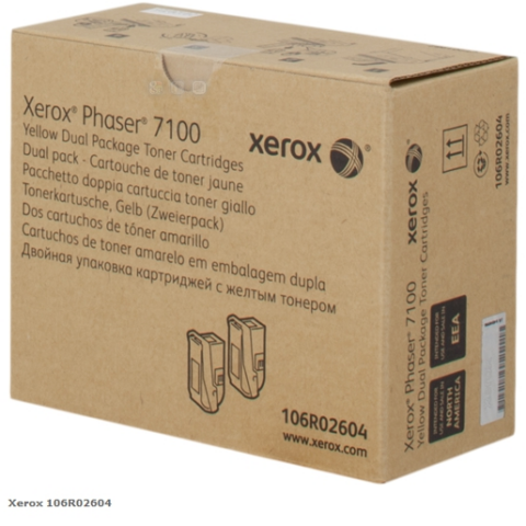 Xerox Tóner amarillo 106R02604