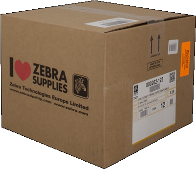 Zebra Etiquetas 800263-205 12PCK Z -Select 12 Rollos, termo, 2000D, 76x51 mm, 1370 Et./Rollo