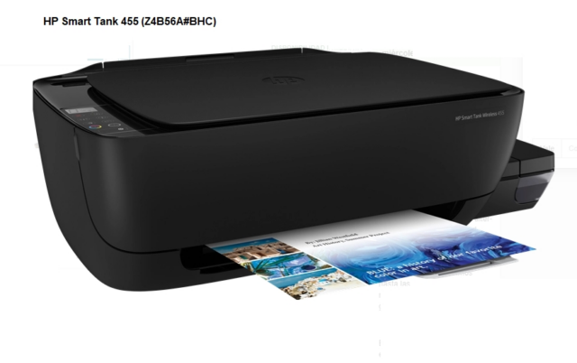 HP Impresora Smart Tank 455 Z4B56A BHC