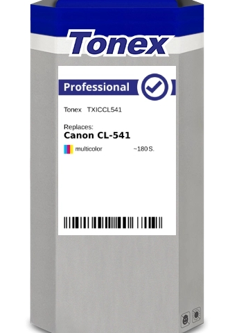 Tonex Cartucho de tinta varios colores TXICCL541 compatible con Canon CL-541 5227B005