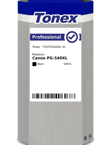 Tonex Cartucho de tinta negro TXICPG540XL compatible con Canon PG-540XL 5222B005