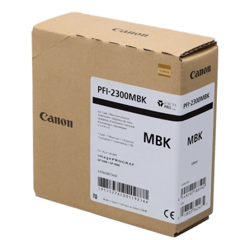 Canon Cartucho de tinta Negro mate PFI-2300mbk 5276C001