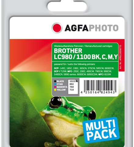 Agfa Photo Multipack APB1100SETD Compatible LC-1100